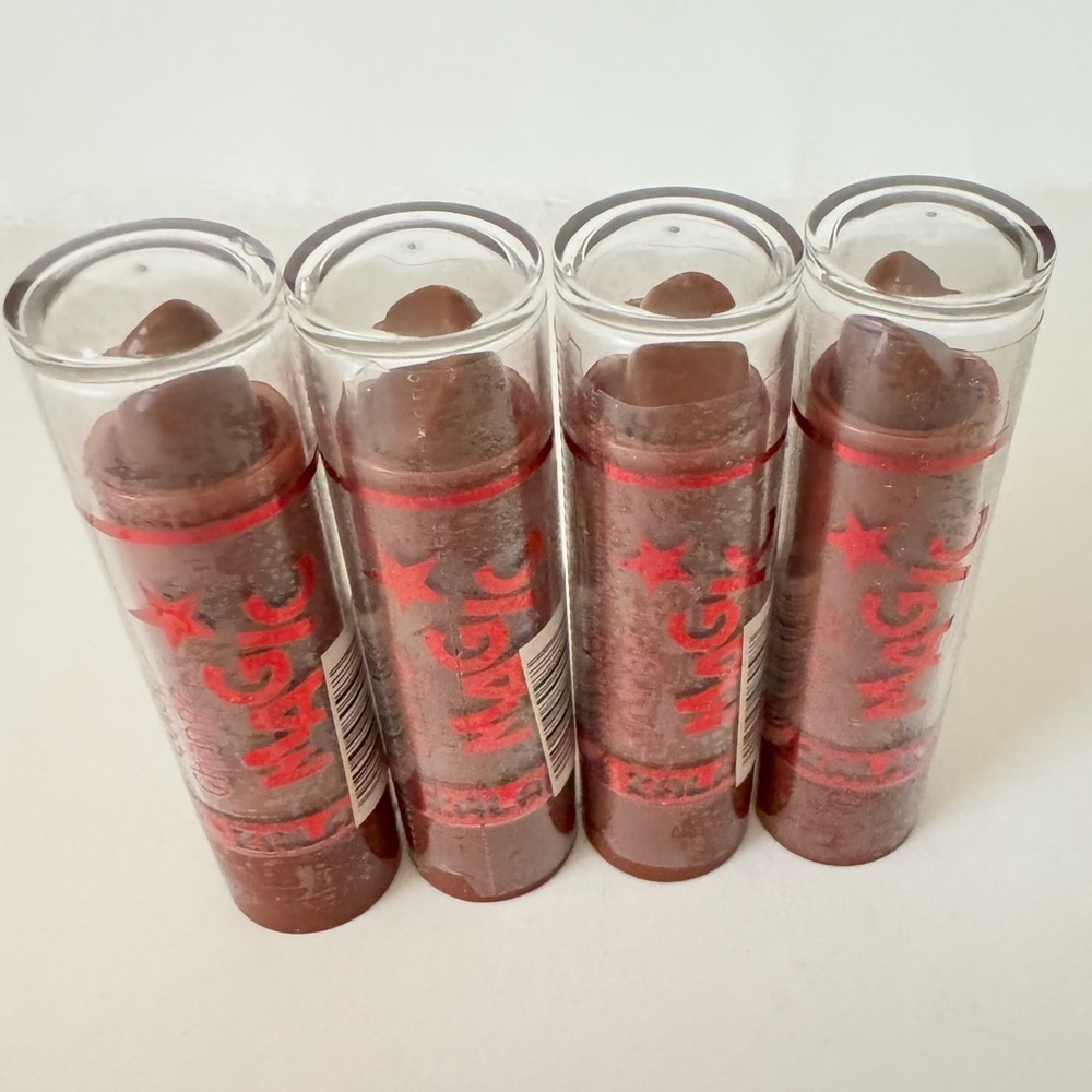 Lot of 4 Zalan Color Magic Lipsticks Brown Mood Changing Y2K Vintage